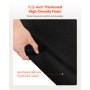VEVOR Salon Mat for Hair Stylist 4 x 5 FT Hexagon Salon Chair Mat 1/2-inch Thick