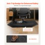 VEVOR Salon Mat for Hair Stylist 4 x 5 FT Hexagon Salon Chair Mat 1/2-inch Thick