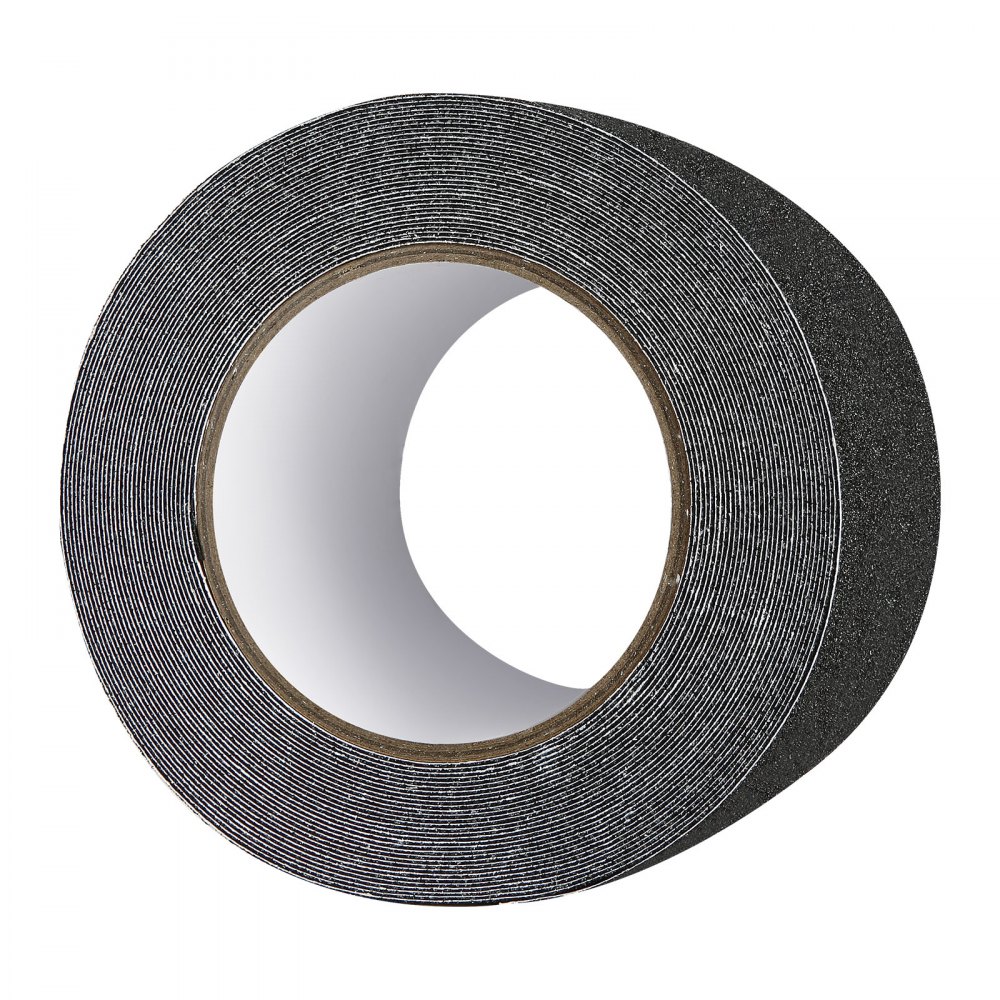 VEVOR Anti-Slip Tape, 35 FT x 4 inch Non Slip Grip Tape for Stairs Steps, 80-Grit Aluminum Oxide High Traction Non-Skid Stair Treads with Strong Adhesive Backing, Suitable for Indoor & Outdoor Use