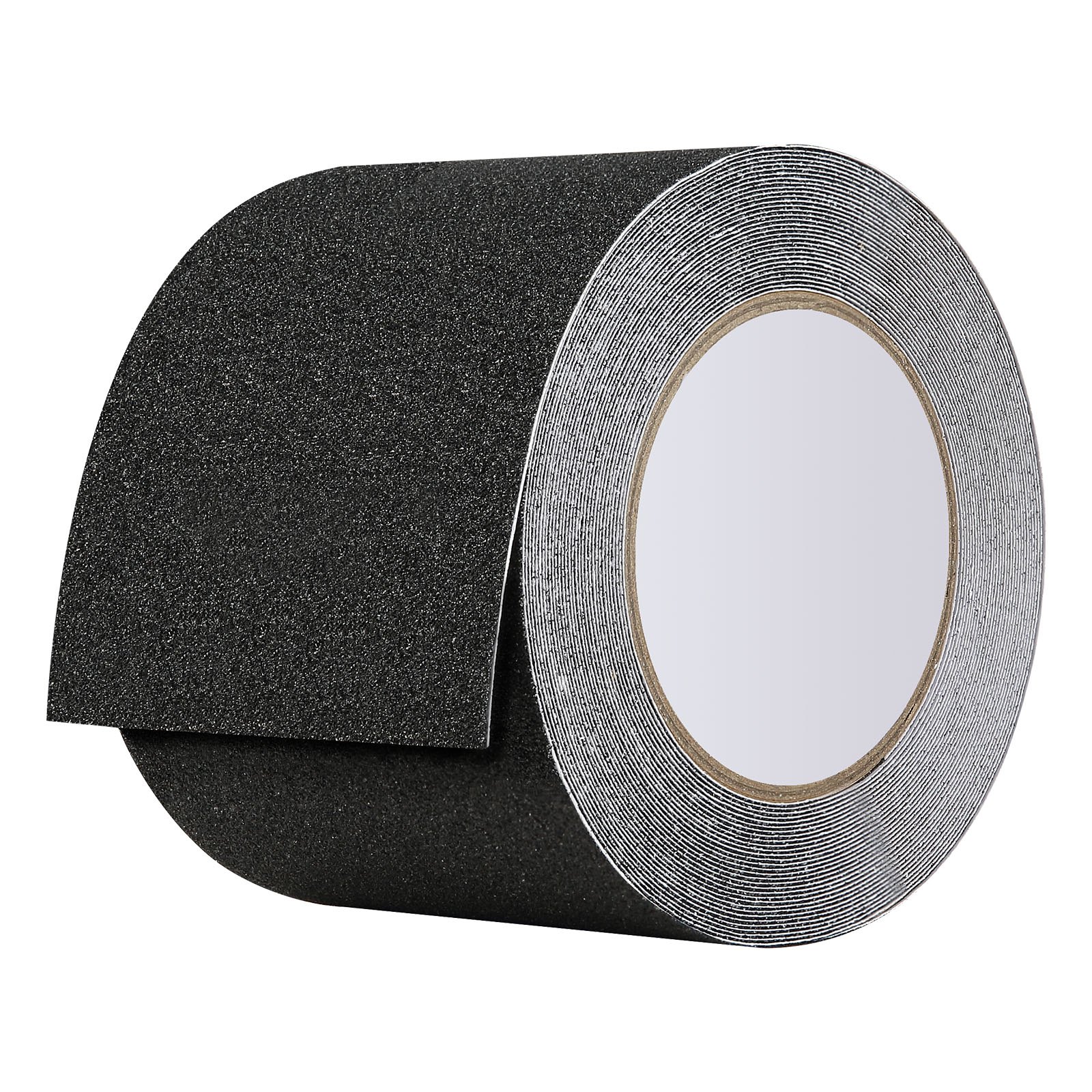 VEVOR Anti-Slip Tape, 35 FT x 4 inch Non Slip Grip Tape for Stairs Steps, 80-Grit Aluminum Oxide High Traction Non-Skid Stair Treads with Strong Adhesive Backing, Suitable for Indoor & Outdoor Use