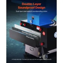 VEVOR Plastic Shredder Crusher 7.5KW Granulator Recycling Machine 220V 3-Phase