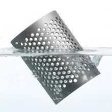 VEVOR Screen Mesh for Plastic Shredder, High-Quality Steel Durable Mesh, 0.315 in/8 mm High-Precision Aperture Screen, Compatible with Model 180 Plastic Grinder, Suitable for Small Particle Recycling