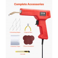 Plastic Welder 100W Plastic Welding Gun with 800PCS Staples