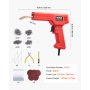 VEVOR Plastic Welder, 100W Plastic Welding Gun with 800PCS Hot Staples, Professional Hot Staple Welding Gun, Plastic Car Bumper Repair Kit with LED Light for Kayak, Toys, Plastic Crack Repair