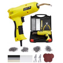 Plastic Welder 220W Plastic Welder Gun Kit with 800 Staples & 56 Rods