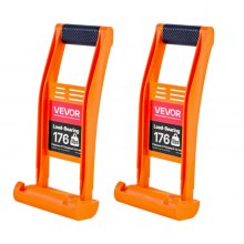 VEVOR Drywall Carrier 2 Pack Plywood Carriers Handles with 176 lbs Load