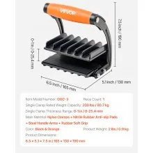 VEVOR Plywood Carrier 200 lbs Drywall Carrying Tool for 0-1 Inches Thickness