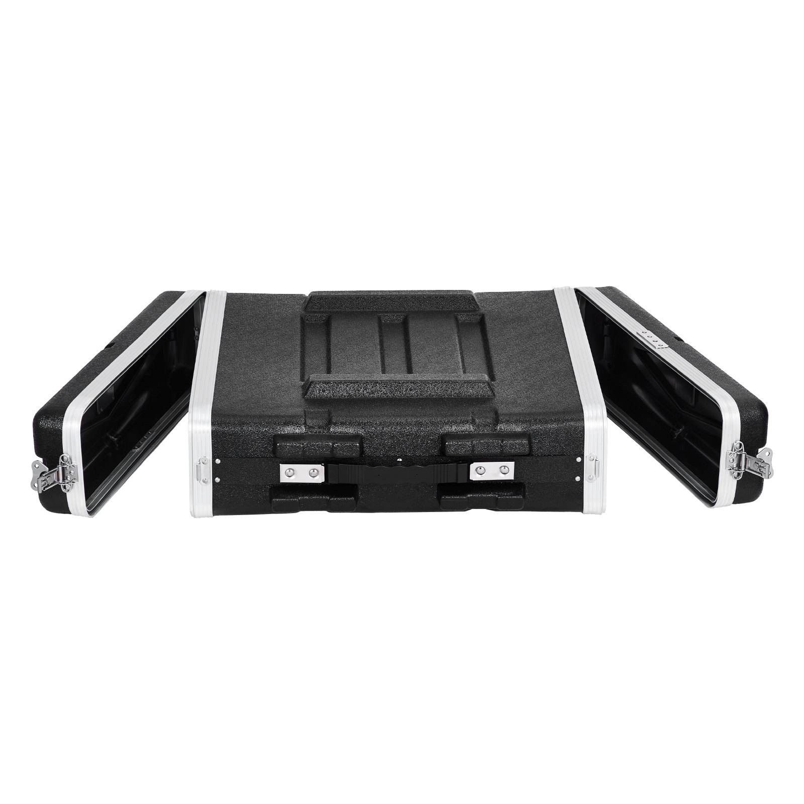 VEVOR 2U Rack Case Server Rack Cabinet 480mm / 19 in Depth with ABS Construction Handle