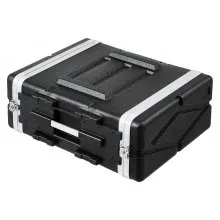 Gabinete para servidor VEVOR 4U Rack Case de 19 pulgadas de profundidad con manija de construcción ABS