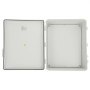 VEVOR Outdoor Electrical Junction Box, 530 x 430 x 200 mm, ABS Plastic Electrical Enclosure Box with Hinged Cover Stainless Steel Latch, IP67 Dustproof Waterproof for Outdoor Electrical Projects