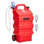 VEVOR Fuel Caddy 16 Gallon Portable Fuel Tank with 12V DC Electric Transfer Pump