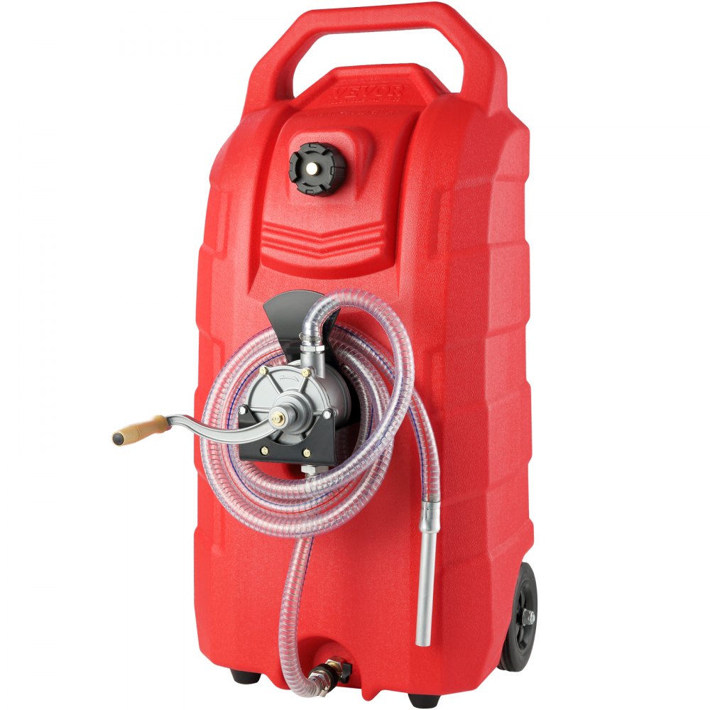  32 Gallon Diesel Fuel Caddy Tank with Pump, Portable Diesel  Fuel Tank On-Wheels with 12V 10GPM Electric Transfer Pump, Hose and Nozzle  for Trucks Boats : Automotive