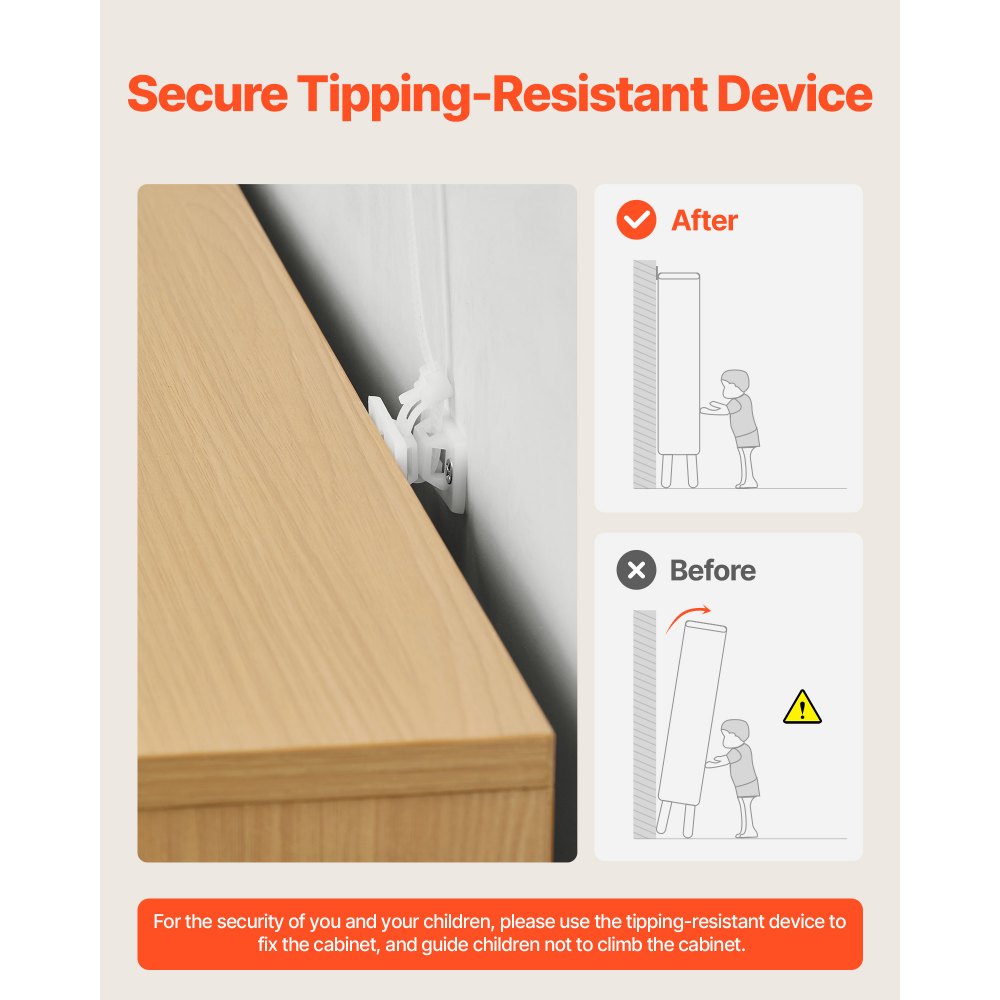 VEVOR 5 Drawer Rattan Dresser, Modern Closet Dresser for Bedroom, Natural Rattan Chest of Drawers with Metal Handles & Wooden Legs, Chest Clothing Organizer & Storage for Bedroom, Living Room, Hallway