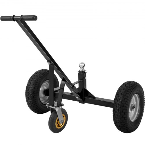 VEVOR Adjustable Trailer Dolly, 1000 Lbs Capacity Trailer Mover Dolly, 15.7" to 23.6" Adjustable Height, Manual Trailer Mover with 16" Wheels, Heavy-Duty Tow Dolly for Car, RV, Boat