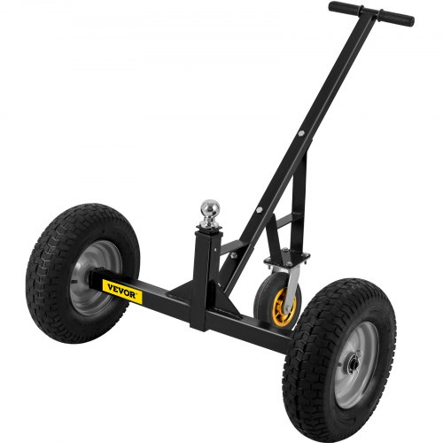 VEVOR Adjustable Trailer Dolly, 1000 Lbs Capacity Trailer Mover Dolly, 15.7" to 23.6" Adjustable Height, Manual Trailer Mover with 16" Wheels, Heavy-Duty Tow Dolly for Car, RV, Boat
