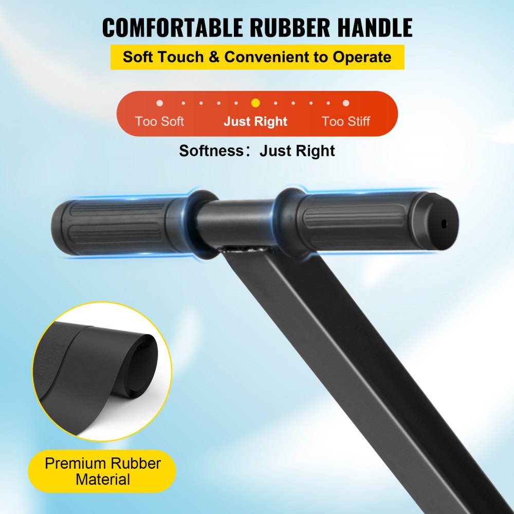 VEVOR Adjustable Trailer Dolly, 1000 Lbs Capacity Trailer Mover Dolly, 15.7" to 23.6" Adjustable Height, Manual Trailer Mover with 16" Wheels, Heavy-Duty Tow Dolly for Car, RV, Boat