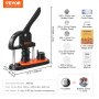 VEVOR Button Maker Machine, 0.98 inch/25mm Pin Maker, Installation-Free Badge Punch Press Kit, Children DIY Gifts Button Making Supplies with 500pcs Button Parts, Circle Cutter, Magic Book