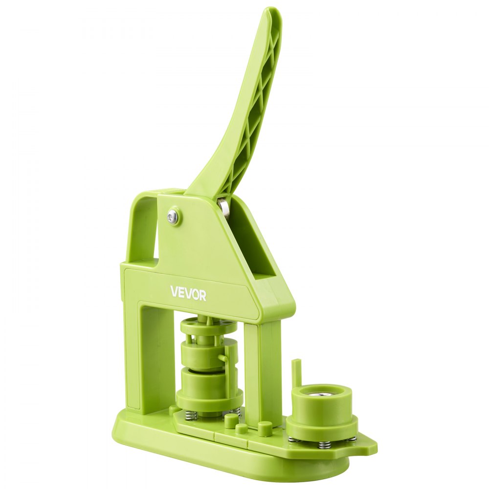 VEVOR Button Maker Machine, 25 mm, Plastic Pin Maker with 500pcs Button Parts, Mr. Panda Magic Book, Circle Cutter and Hex Wrenches, Reinforced Ergonomic Handle, for DIY Badges, Personalized Pins