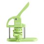 VEVOR Button Maker Machine 1.25"/2.25"(32/58 mm) Plastic Pin Maker Green, with 200pcs Button Parts, Circle Cutter and Magic Book, Ergonomic Handle, for DIY Badges, Pins, Fridge Magnets and Key Chains