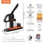 VEVOR Button Maker Machine, 1.25 inch/32mm Pin Maker, Installation-Free Badge Punch Press Kit, Children DIY Gifts Button Making Supplies with 500pcs Button Parts, Circle Cutter, Magic Book