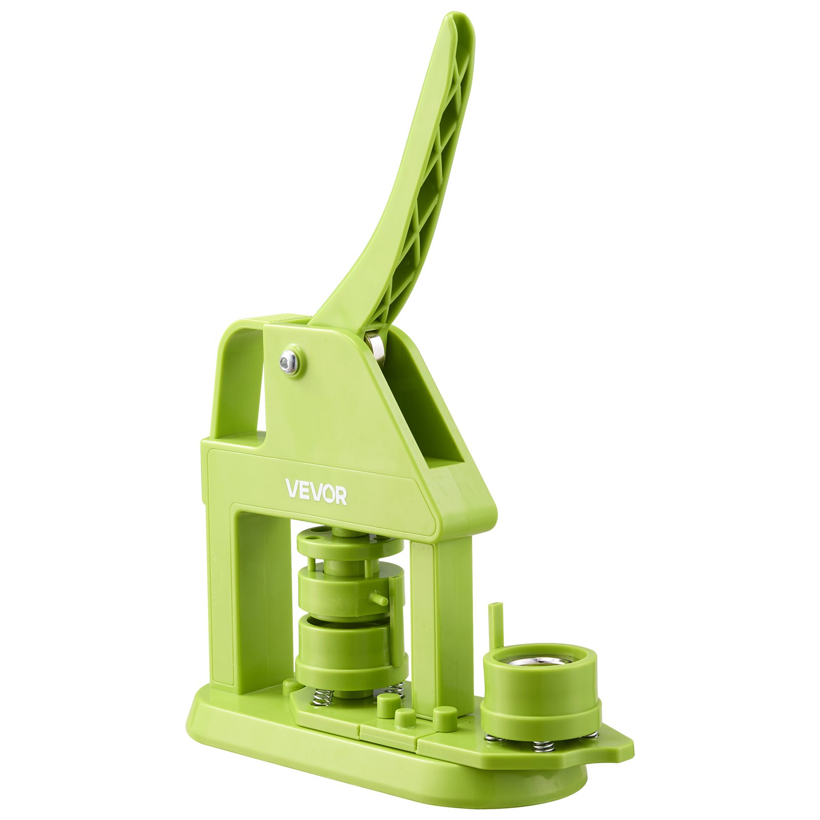 VEVOR Button Maker Machine, 32 mm, Plastic Pin Maker with 500pcs Button Parts, Mr. Panda Magic Book, Circle Cutter and Hex Wrenches, Reinforced Ergonomic Handle, for DIY Badges, Personalized Pins