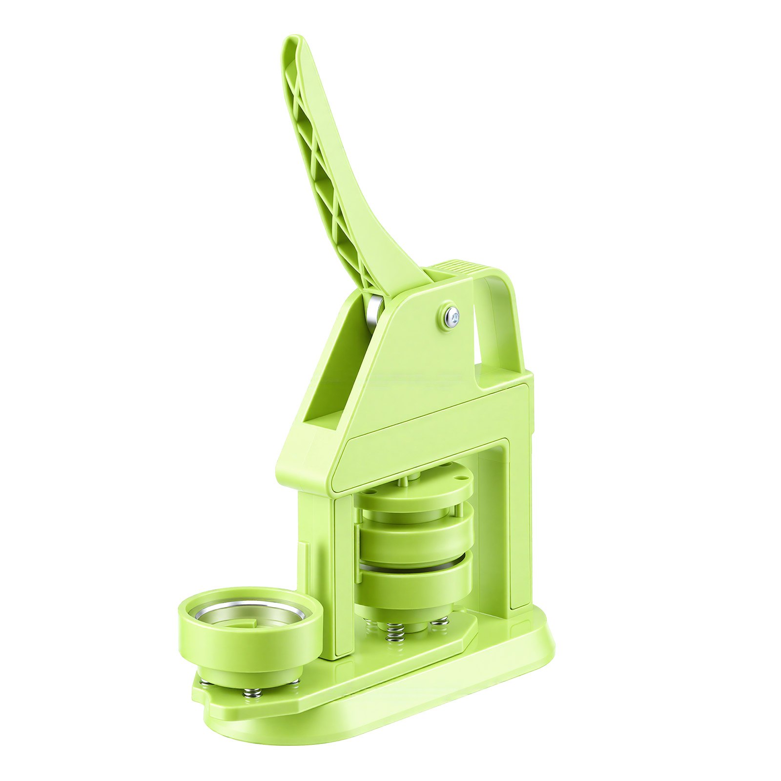 VEVOR Button Maker Machine, 58 mm, Plastic Pin Maker with 100pcs Button Parts, Mr. Panda Magic Book, Circle Cutter and Hex Wrenches, Reinforced Ergonomic Handle, for DIY Badges, Personalized Pins