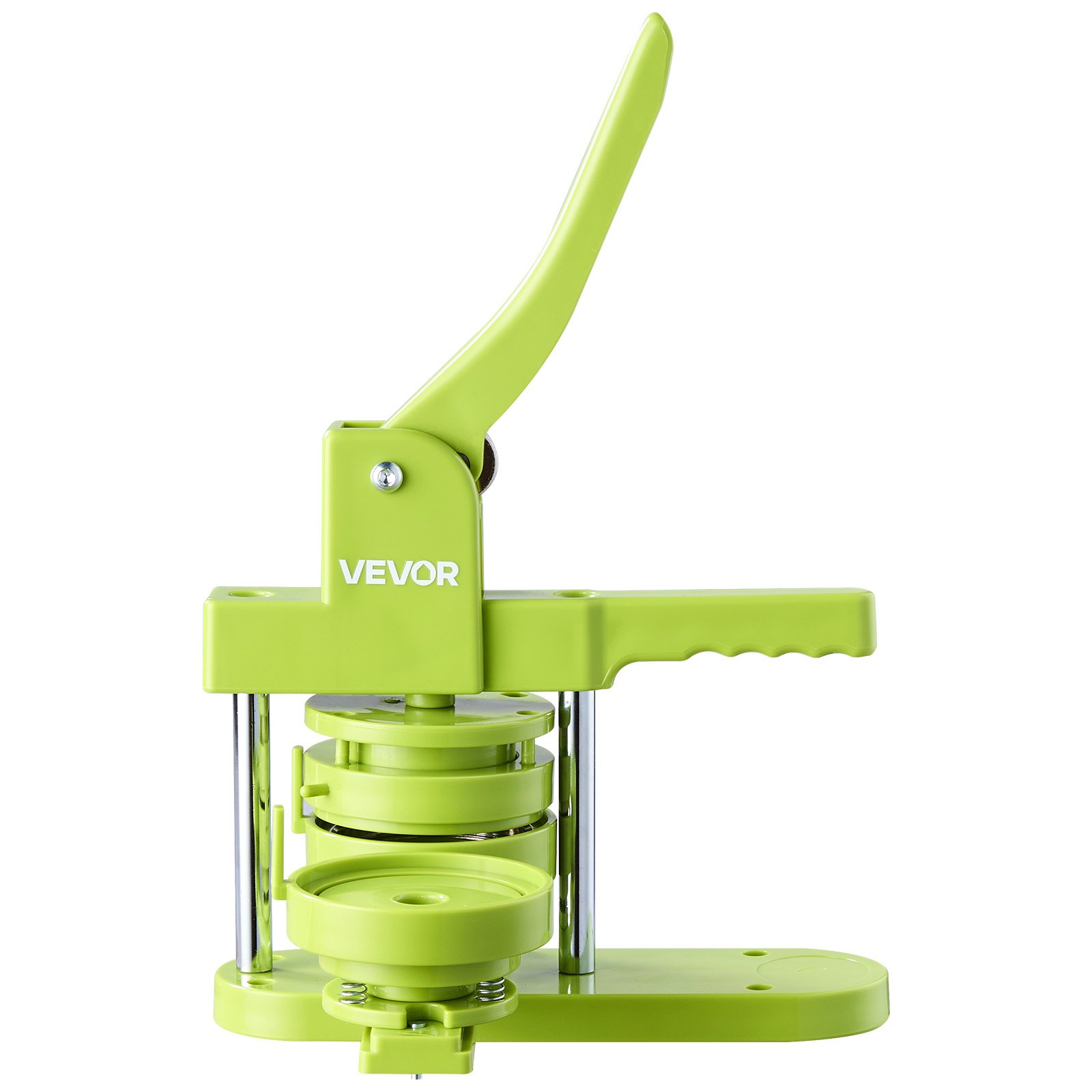 VEVOR Button Maker Machine, 75 mm, Plastic Pin Maker with 100pcs Button Parts, Mr. Panda Magic Book, Circle Cutter and Hex Wrenches, Reinforced Ergonomic Handle, for DIY Badges, Personalized Pins