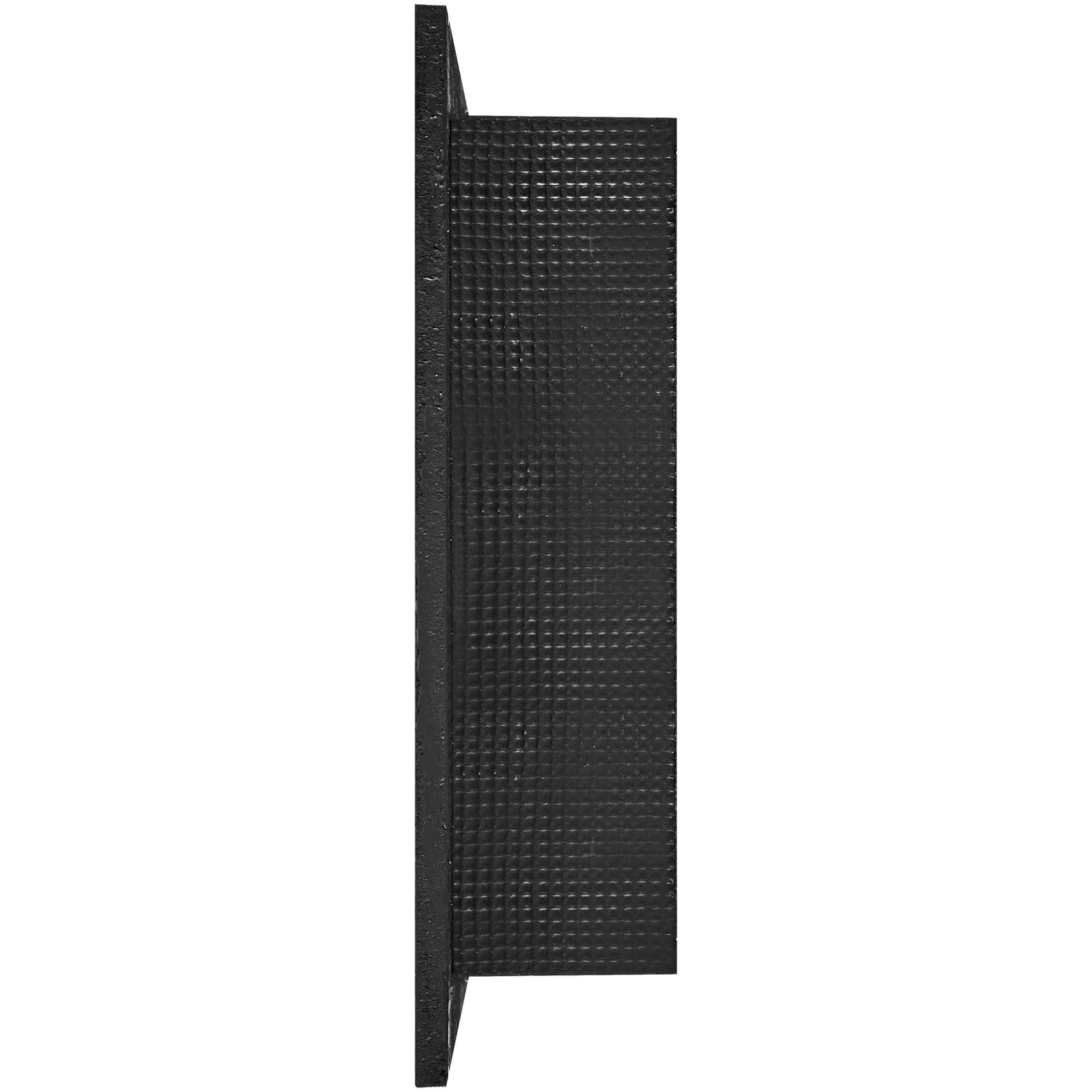 VEVOR Shower Niche Ready for Tile 16" x 16", Single Shelf Organizer, Square Corners Wall-inserted Niche Recessed, Sealed Protection Modern Soap Storage Niche for Shower Bathroom, Black