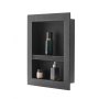 VEVOR Shower Niche 40.6 x 50.8 x 10.2 cm Recessed Wall Divider Shelf Bathroom