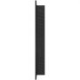 VEVOR Shower Niche Ready for Tile 40.64 x 81.28 cm, Double Shelf Organizer, Square Corners Wall-inserted Niche Recessed, Sealed Protection Modern Soap Storage Niche for Shower Bathroom, Black