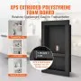 VEVOR Shower Niche Ready for Tile 40.64 x 60.96 cm, Double Shelf Organizer, Square Corners Wall-inserted Niche Recessed, Sealed Protection Modern Soap Storage Niche for Shower Bathroom, Black