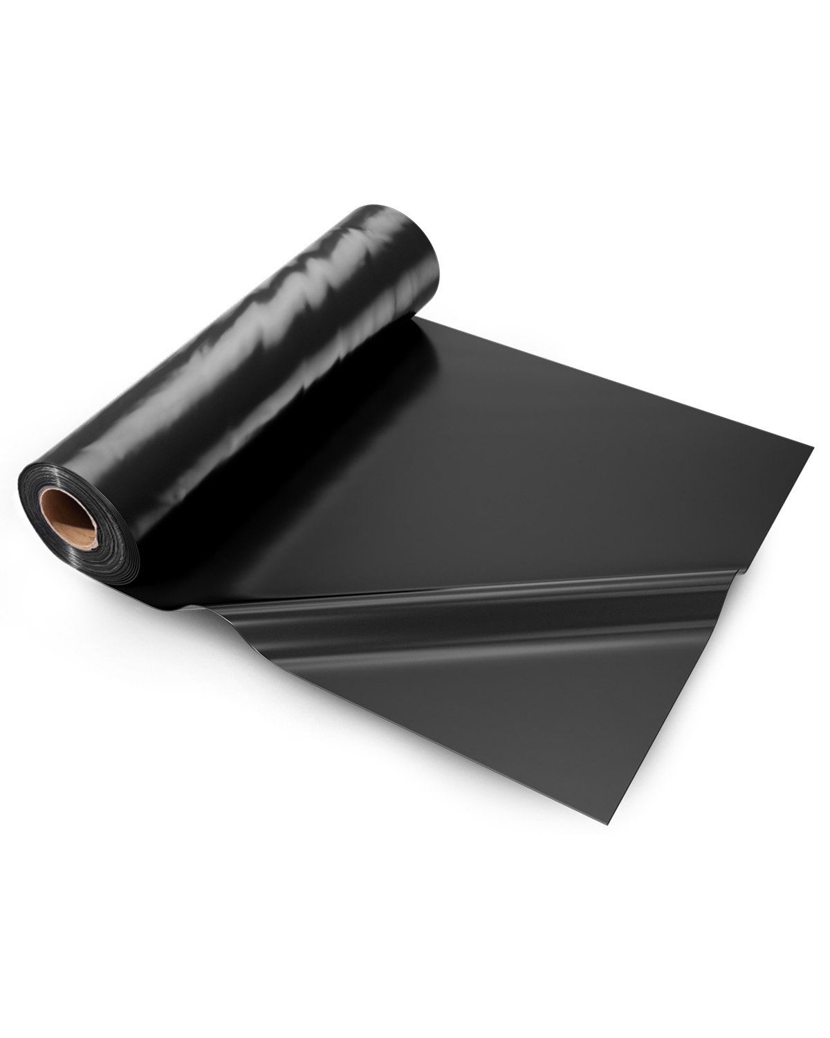 VEVOR 24' x 100' Plastic Sheeting Heavy Duty , 6 Mil Thick Plastic Sheeting Roll, Plastic Drop Cloth Painters Tarp, Polyethylene Covering for Crawl Space Vapor Barrier, Multi-Purpose, Black
