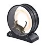 VEVOR Cat Exercise Wheel 31.5 in Large Indoor Cat Running Wheel Treadmill Black