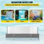 Fountain Spillwaywaterfall Pool Spillway23.6x3.2x8.1 Inch 17 Colors Led Remote