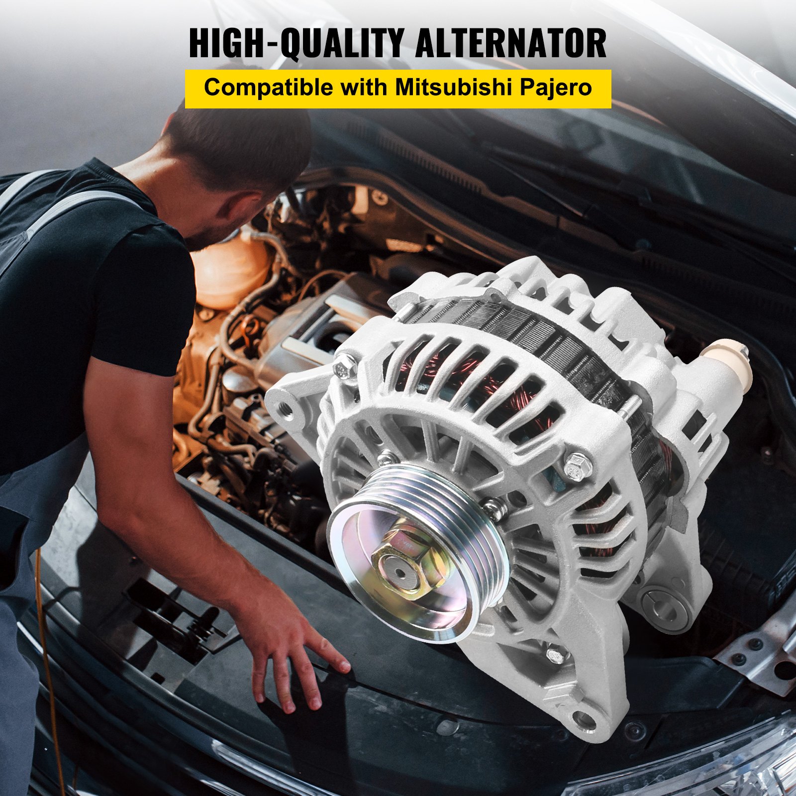 Alternator for Mitsubishi Pajero NM NP NL Challenger PA Triton MK V6 3.0L 3.5L