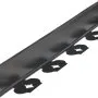 Borde de jardín VEVOR de plástico de 30,5 m x 3,8 cm con 120 estacas, sin necesidad de excavar, rollo flexible para césped, resistente a los rayos UV, ideal para caminos, parterres y adoquines de jardín.