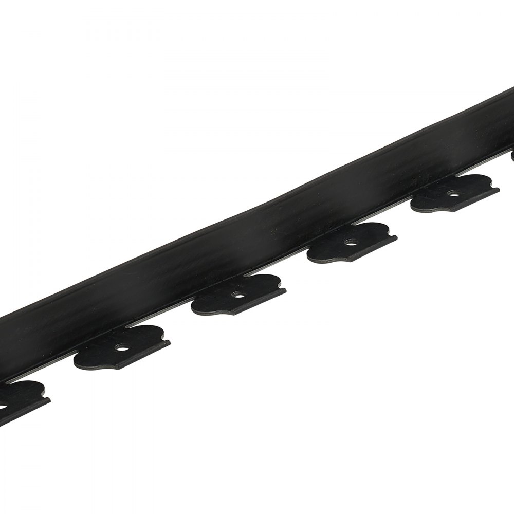 VEVOR Landscape Edging, 20 ft x 2 in Plastic Garden Border Edging with 120 Spikes, No Dig, Flexible Lawn Edgings Roll, UV-Resistant Mini Fence Borders Pathway Edgings for Flower Beds Yard Paver