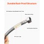 Faucet Supply Line Connector 16 in Length 10 PCS Braided Stainless Steel