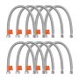 Faucet Supply Line Connector 16 in Length 10 PCS Braided Stainless Steel
