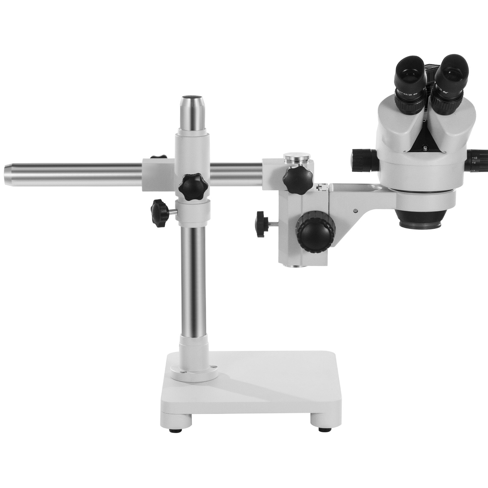 Vevor Trinocular Stereo Microscope Zoom Microscope 3.5x-90x 5mp Camera&led Light