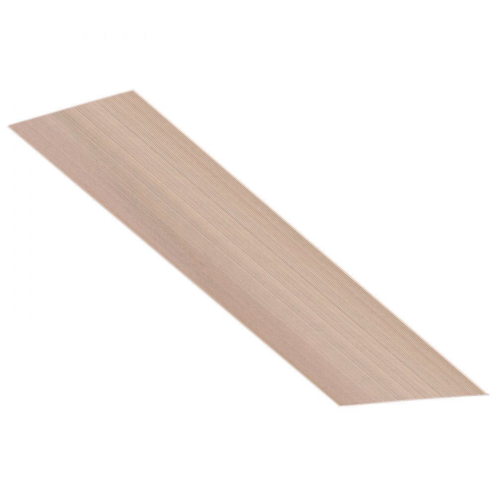 VEVOR Roof Panels, 12Pcs Polycarbonate Roofing Panels Double Layer, High Impact Corrugated Plastic Greenhouse Replacement Cover, Waterproof for Gazebos, Chicken Coops, Home, Garden (1520 x 610 x 6 mm)