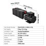 VEVOR 15 Quart Hydraulic Pump, 2.2KW Hydraulic Motor Dump Trailer Pump Single Acting, 3200 PSI Max Relief Pressure, 1.7 GPM Flow Rate, AC220-240V Hydraulic Power Unit Car Lift (Vertical Installation)