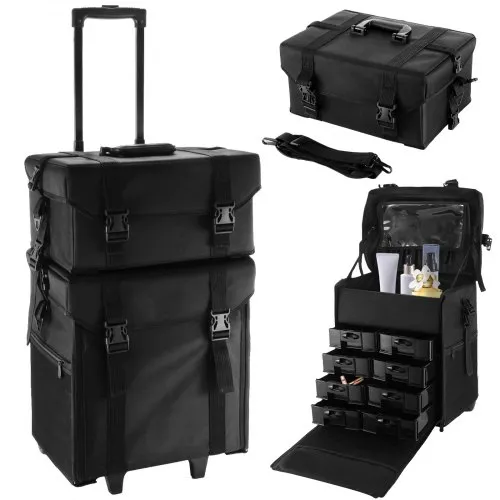 yaheetech large nail technician trolley