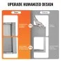 VEVOR BBQ Access Door, 914x610 mm Double Outdoor Kitchen Door, Stainless Steel Flush Mount Door, Wall Vertical Door with Recessed Handles , for BBQ Island, Grilling Station, Outside Cabinet