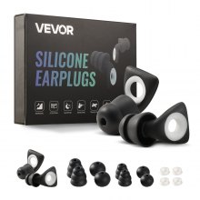 Ear Plugs for Sleeping Noise Cancelling NRR 25 dB Silicone Soft Earplugs