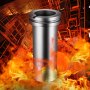 VEVOR High Purity Graphite Crucible, 2 kg Graphite Furnace, Double Ring Graphite Crucible for Melting Metal Gold Silver Copper Aluminum, Smelting Furnace Metal Graphite Jewelry Casting Tools