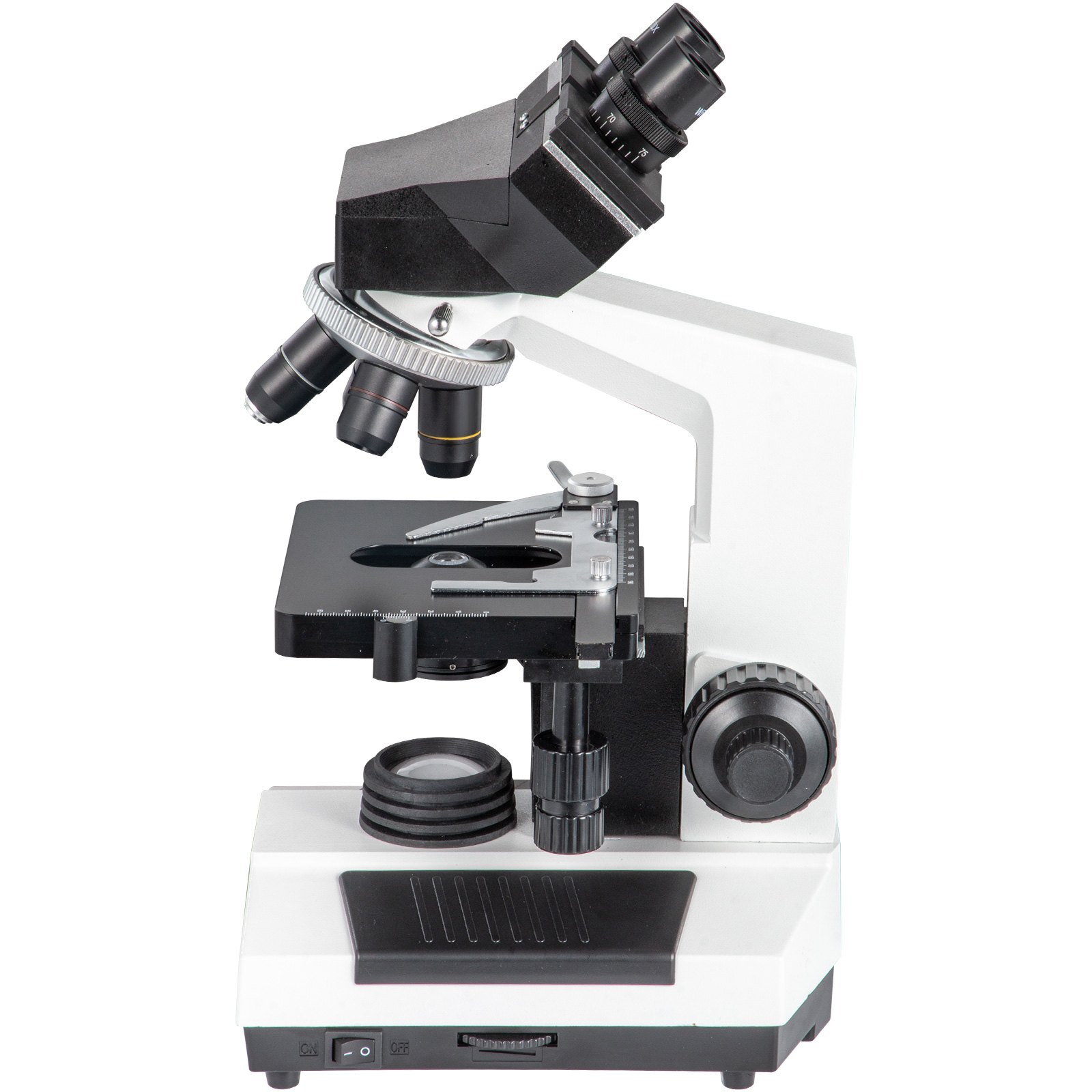 Vevor Binocular Compound Microscope Digital Compound Microscope 40x-2500x Lab