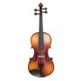 VEVOR Violin 4/4 Full Size for Adults, Violin Fiddle Set for Beginners Student with Hard Case, Rosin, Bow, Shoulder Rest,Bridge,Extra Strings,Professional Solidwood Instrument (Matte Brown)