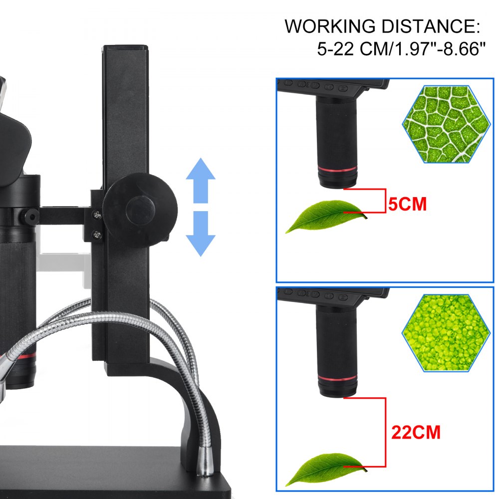 Andonstar HDMI Microscope 5Inch Digital Microscope ADSM302 for PCB Repair