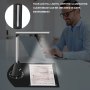 VEVOR Document Scanner Camera with OCR Function A3/A4 Camera Scanner 10 Mega-Pixel Lens with LED Lights Adjustable and Portable Scanner for Office Classroom Office (A4)